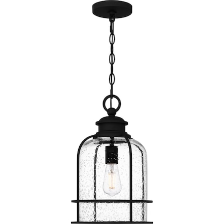 Quoizel Bowles Outdoor Hanging 1 Light Earth Black BWE1910EK
